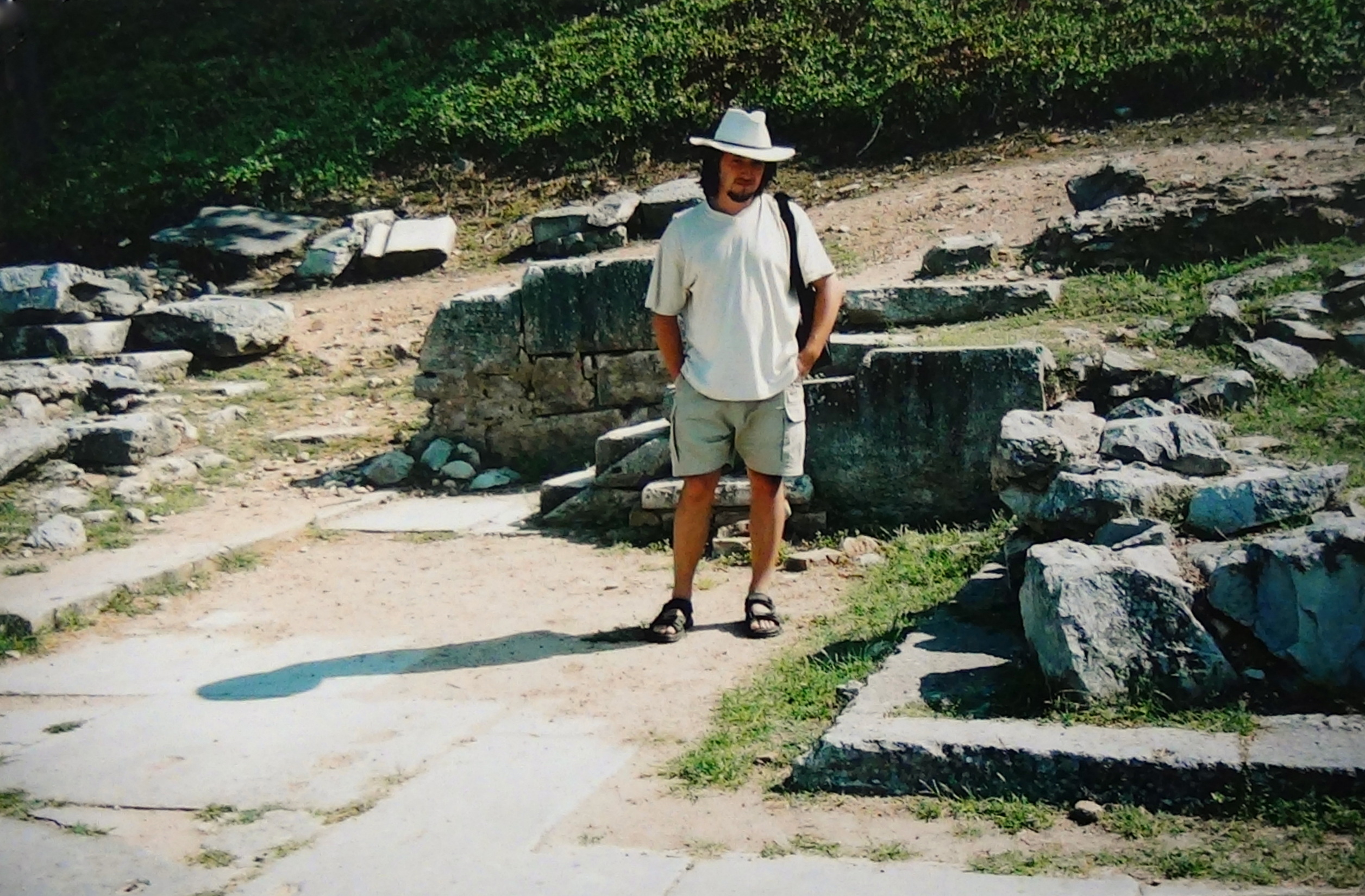 Simon Peter Sutherland at Philippi, Macedonia