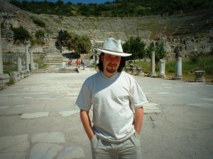  Simon Peter Sutherland at Ephesus  © 2013 Simon Peter Sutherland