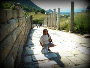 Simon Peter Sutherland at Ephesus  © 2004/2013 Simon Peter Sutherland