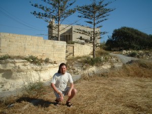 Simon Peter Sutherland at San Pawl Milqi, Malta © 2005/2013  Simon Peter Sutherland