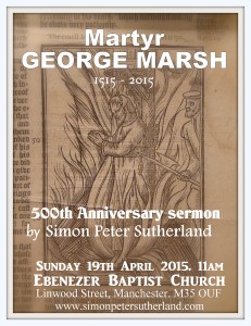 Marsh 500th anniversary sermon flyer