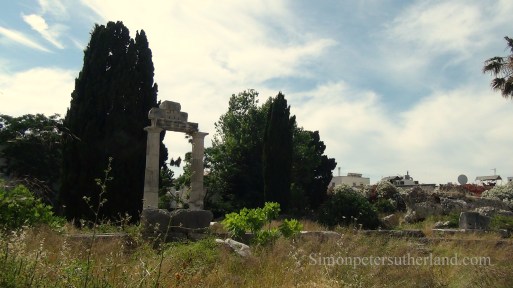 Ancient Agora Kos town © 2017 Simon Peter Sutherland